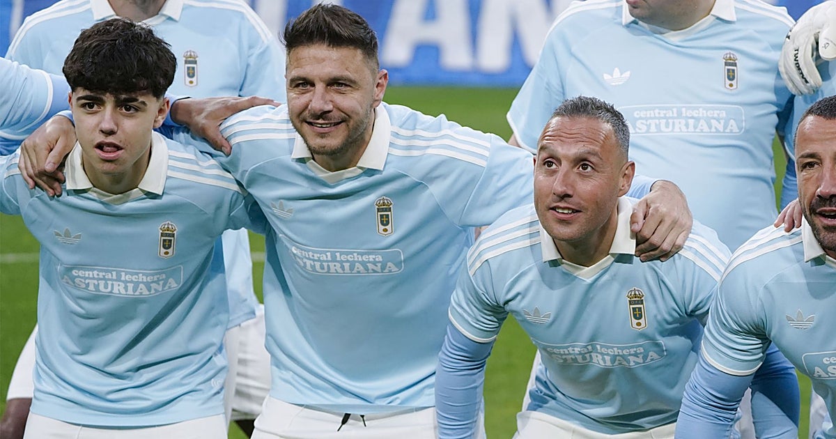 Joaquín hace las delicias del Tartiere en el partido del Centenario del Real Oviedo