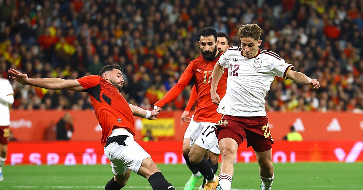 Egipto baja a la tierra a la selección