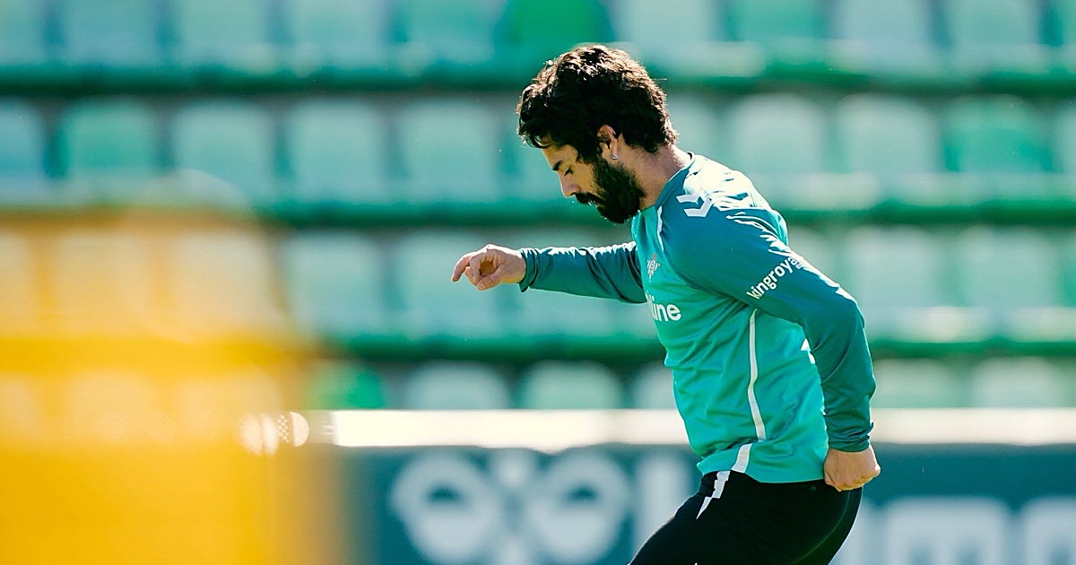 El Betis confirma que Isco «da un pasito más» para su regreso