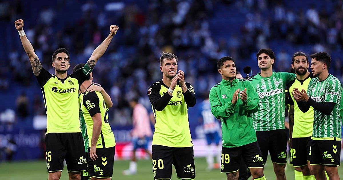 El Betis ganó sus cuatro últimos partidos ante el Espanyol