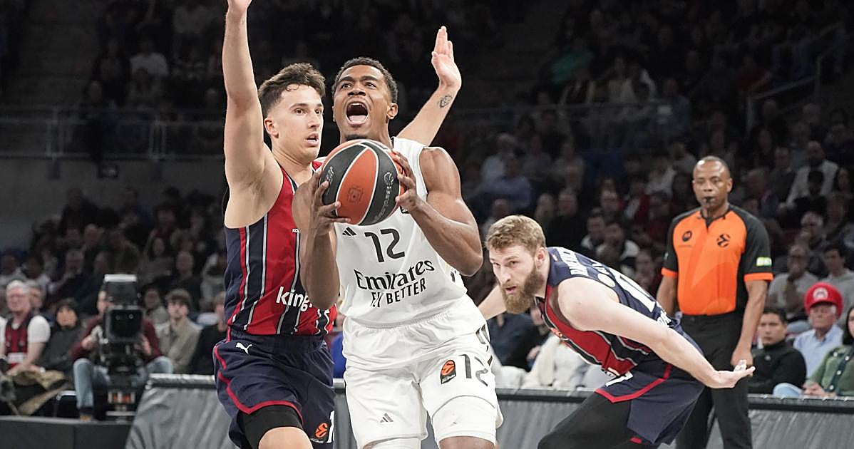 El Real Madrid falla al liderato contra el carácter Baskonia