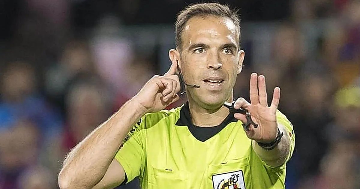 Cuadra Fernández, árbitro para el Betis - Espanyol