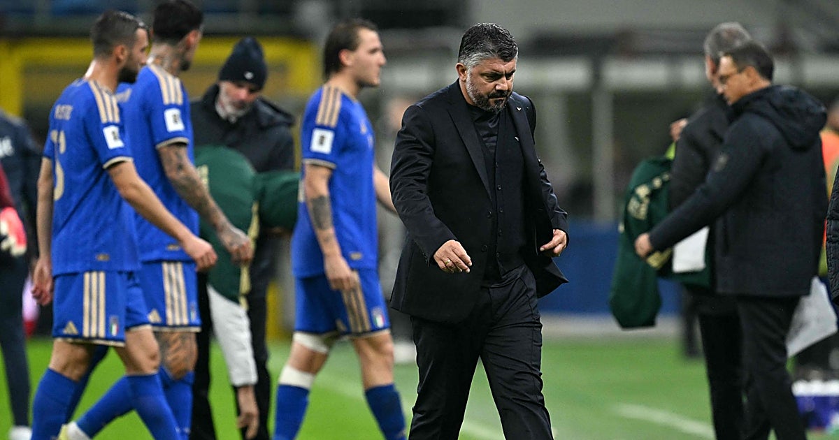 La debacle de Italia se cobra otra víctima: Gattuso dimite