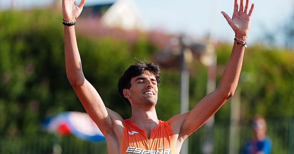 Un descomunal Abel Jordán amenaza el récord de Bruno Hortelano en los 100 metros