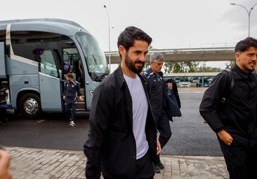 Isco viaja con el Betis a Braga