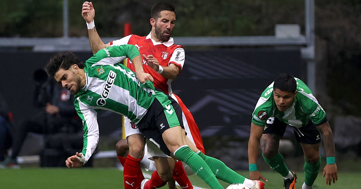 Braga - Betis, las notas de los jugadores: sólo hubo puntería desde los once metros