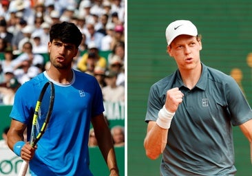 Alcaraz- Sinner, y una final por todo en Montecarlo