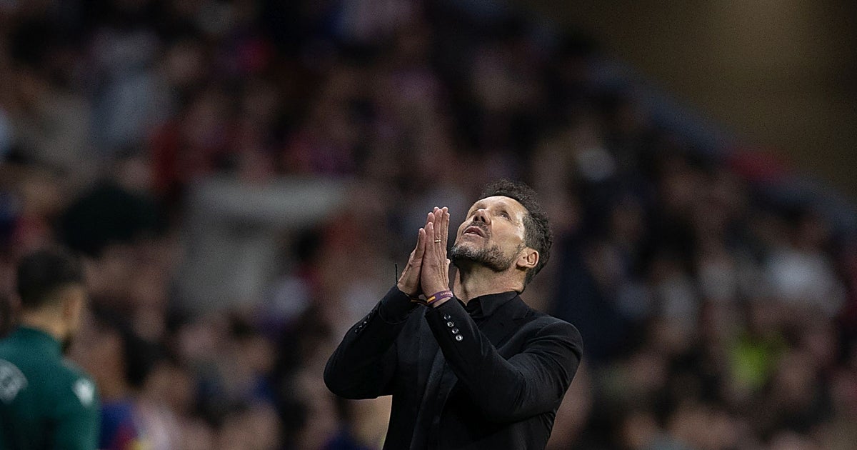 Simeone: «Llevo 14 años en este club y no dejo de emocionarme»