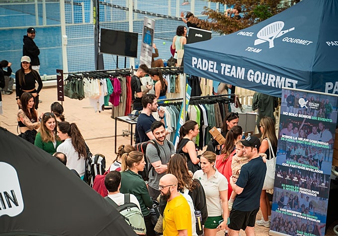 Numerosas activaciones alrededor de la pista central