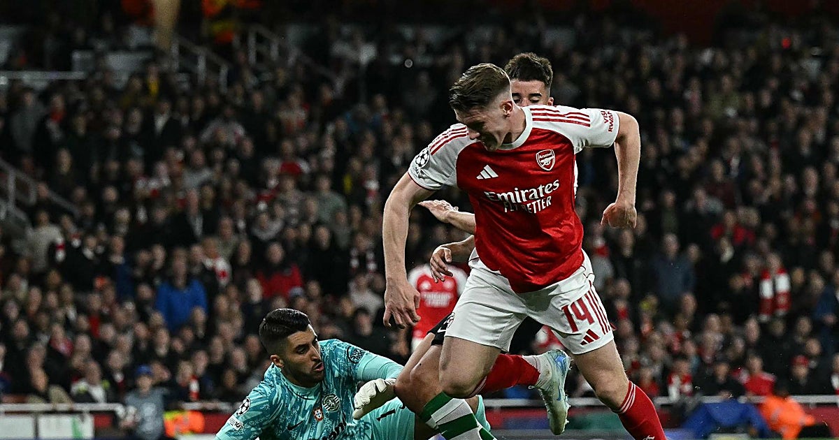 Agonía del Arsenal, rival del Atlético, para tumbar al Sporting