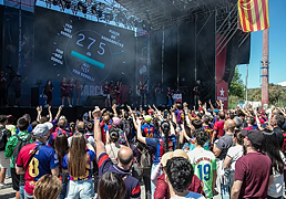 El mapa de las aficiones del Atlético y la Real Sociedad para la final de Copa en Sevilla: fan zones y el Centro blindado