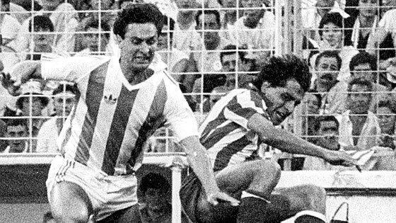Una derrota doble: Jesús Gil llegó y puso el Atlético patas arriba