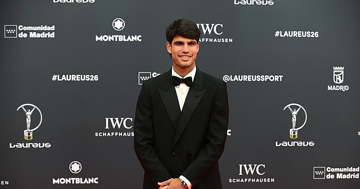 Alcaraz, nombrado mejor deportista del año en los premios Laureus