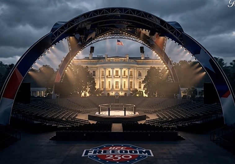 Así será la fiesta de la UFC en Washington: rueda de prensa en el Memorial a Lincoln y peleas en la Casa Blanca
