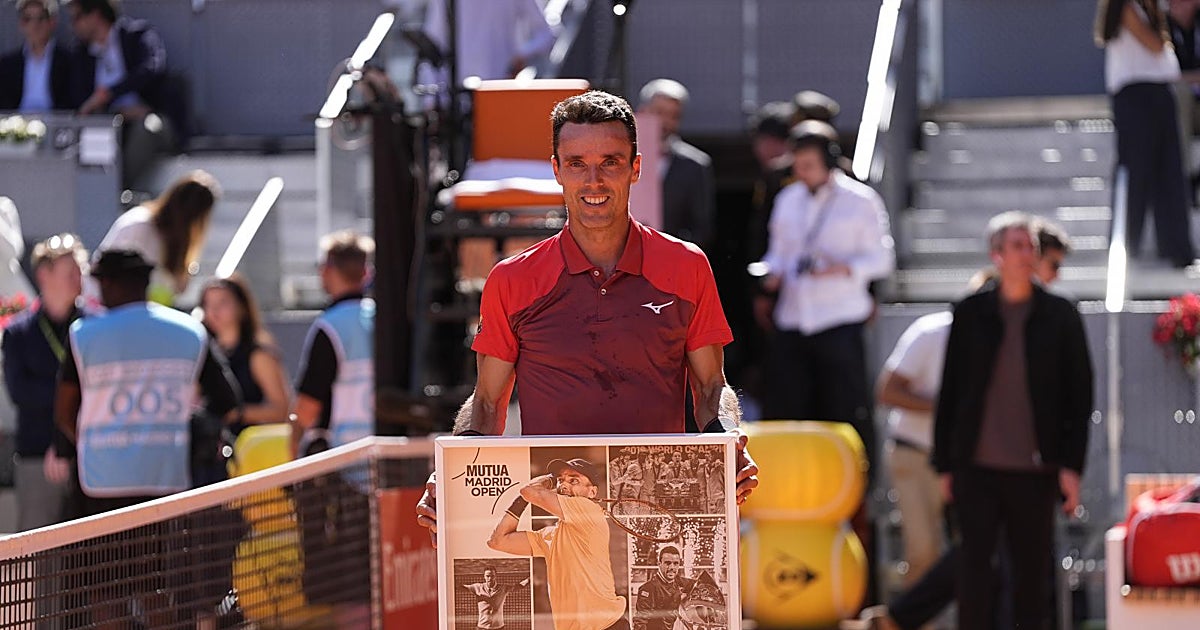 Roberto Bautista se despide de Madrid: «No voy a hacer nada en la vida mejor que el tenis»