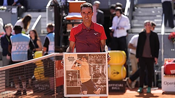 Roberto Bautista se despide de Madrid: «No voy a hacer nada en la vida mejor que el tenis»