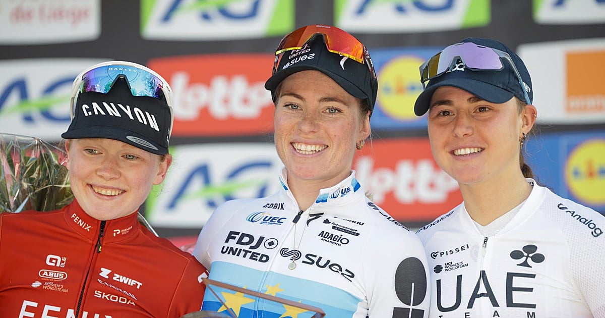 La sensación española Paula Blasi sube al podio en la Flecha Valona