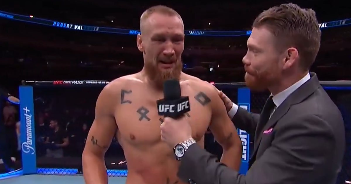 La emotiva dedicatoria de Robert Valentin a su madre fallecida tras vencer en la UFC: «Te echo de menos»