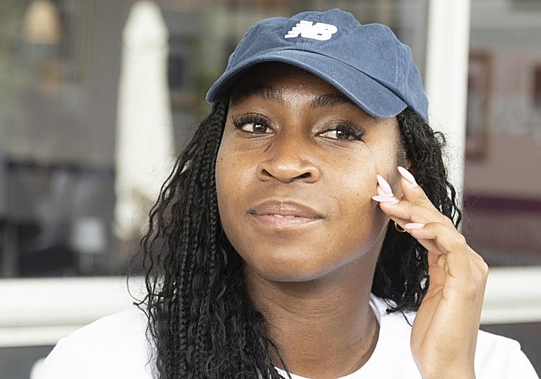 Coco Gauff: «Necesito averiguar cómo no caerme tanto en la tierra batida»