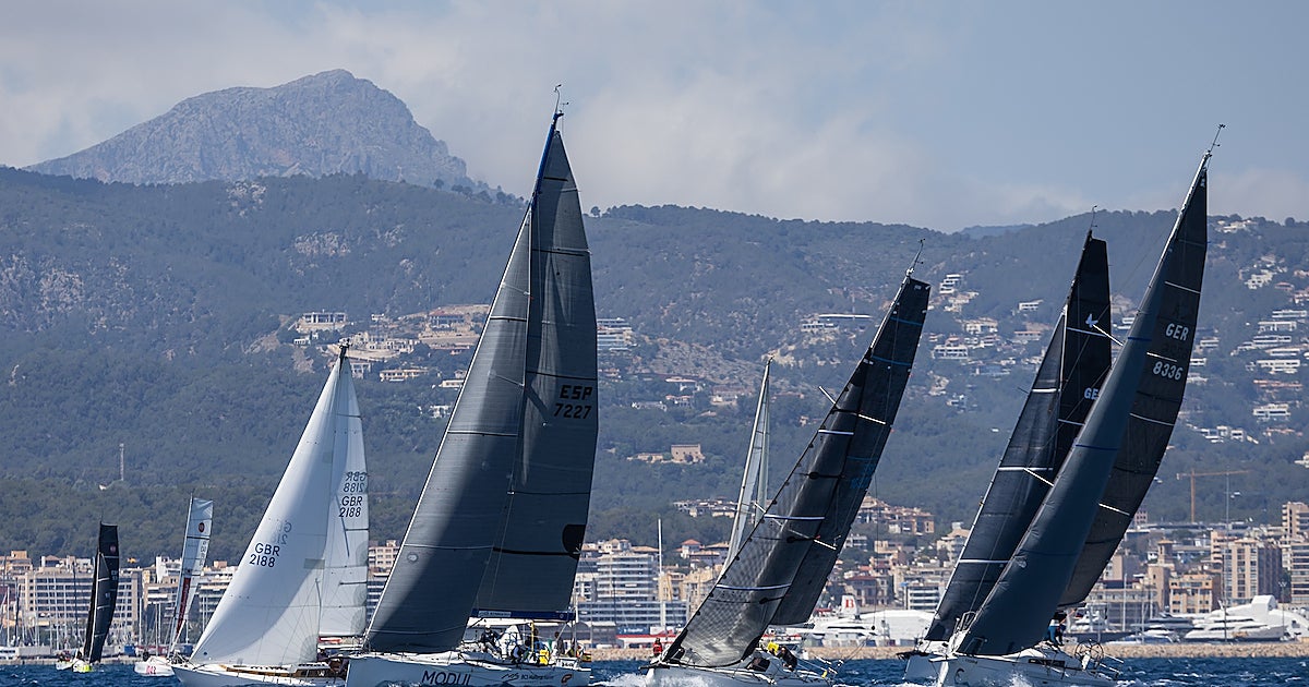 La flota de La Larga de la Sandberg PalmaVela tiene dos días por delante