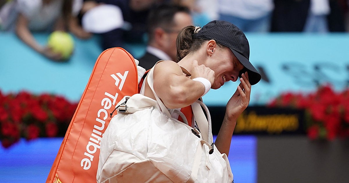 Swiatek se retira en Madrid por enfermedad