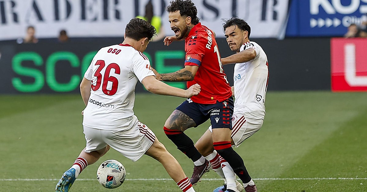 Osasuna - Sevilla, las estadísticas del partido