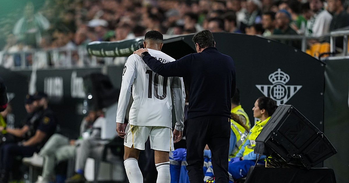 Mbappé sufre una lesión en el músculo semitendinoso