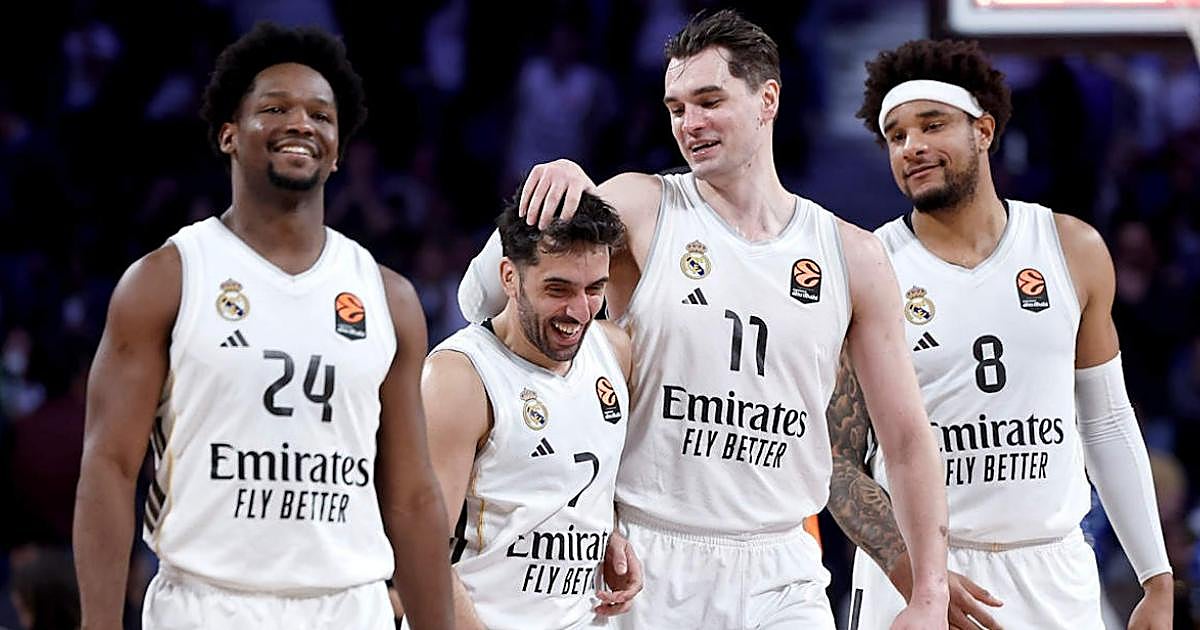 Dónde ver online y en televisión al Real Madrid de baloncesto hoy en Euroliga y a qué hora juega contra el Hapoel Tel Aviv el primer partido de cuartos de Euroliga