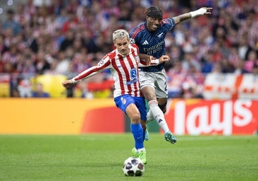 El Metropolitano despide el ingenio de Griezmann en la Champions