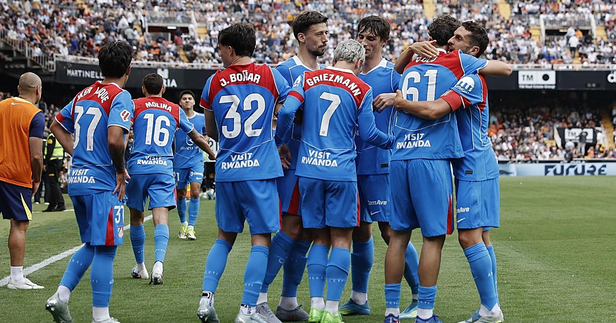 El Atlético de Nahuel doctora en Mestalla a un puñado de canteranos