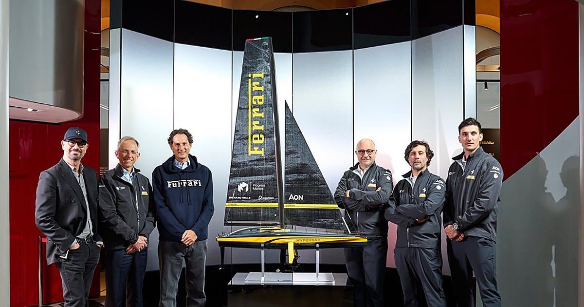 La firme apuesta de Ferrari por tierra, mar y aire con Hypersail