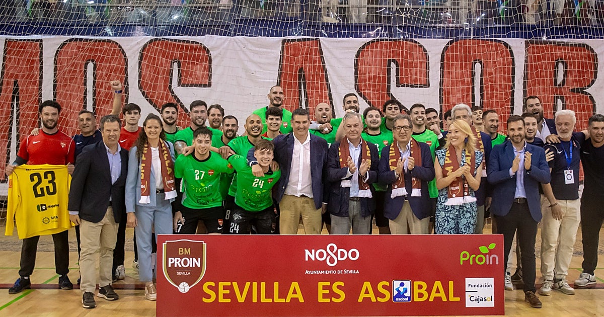 Sevilla es Asobal: el Proin ingresa en la élite del balonmano español (29-21)