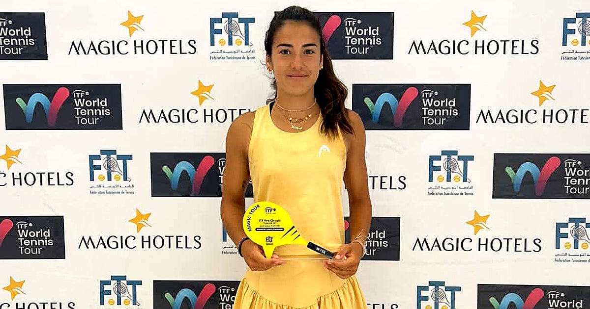 La almeriense María Oliver conquista en Monastir su primer título profesional individual