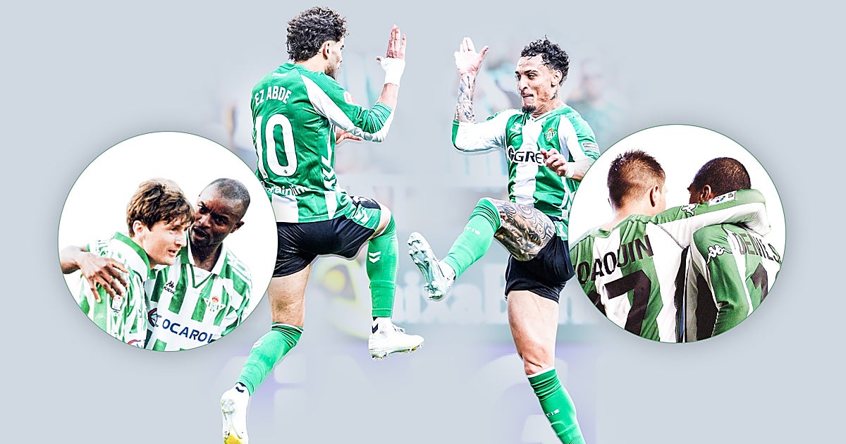Abde y Antony, la sociedad de extremos que desafía a Finidi, Jarni, Joaquín y Denilson en la historia del Betis
