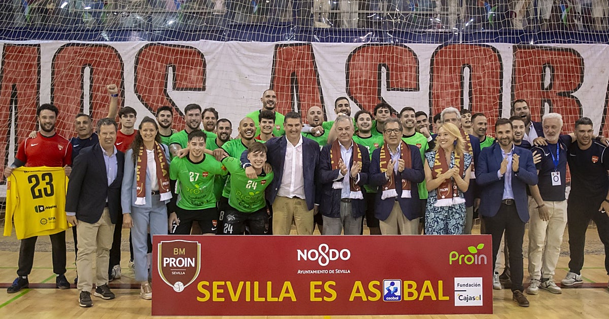 El Cajasol Sevilla BM Proin recibirá la Medalla de Sevilla 2026