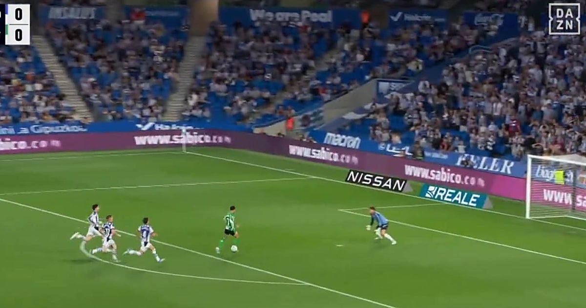 El increíble fallo de Antony en el Real Sociedad - Real Betis