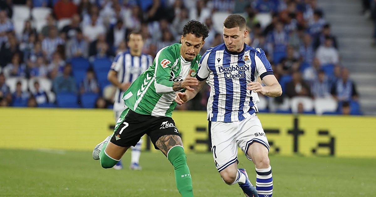 Los dos resultados que necesita el Betis el martes para ser equipo Champions