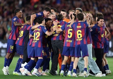 El Barcelona gana el clásico al Real Madrid y se proclama campeón de la Liga