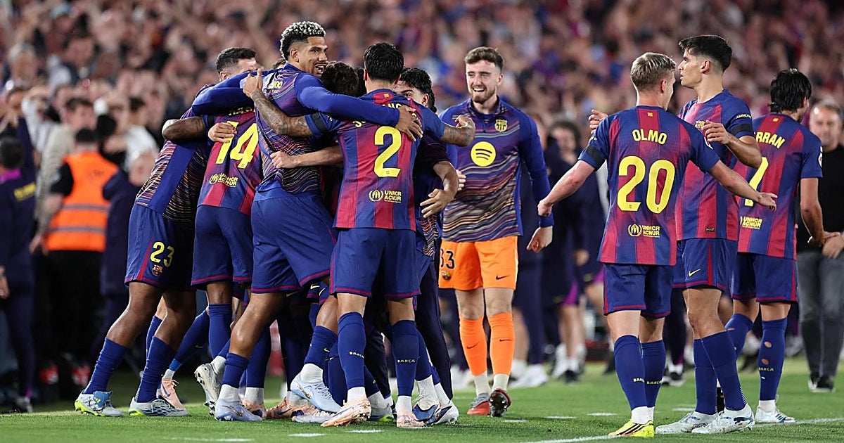 El Barcelona convierte el clásico en su fiesta particular