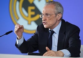 Florentino revive ahora el caso Negreira: «No tengo 14 ligas porque siete me las han robado»
