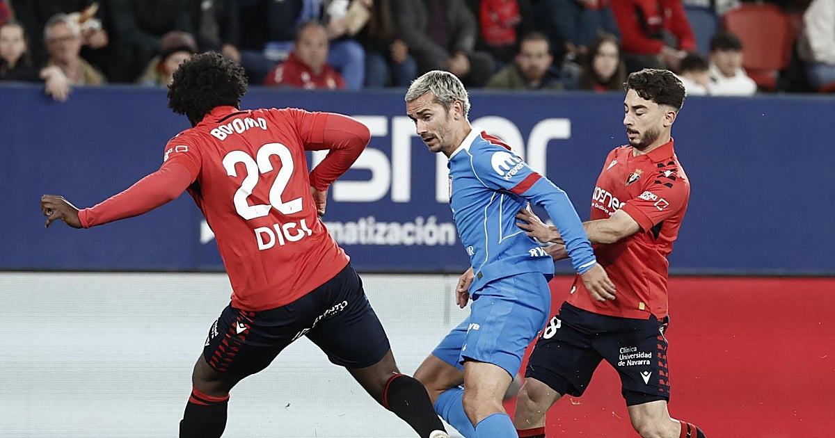 El Atlético compite de verdad y derrite al Osasuna