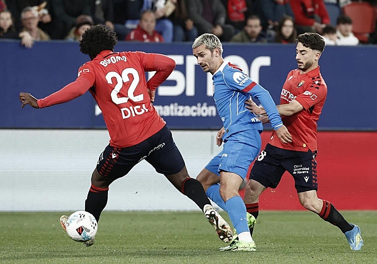 El Atlético compite de verdad y derrite al Osasuna