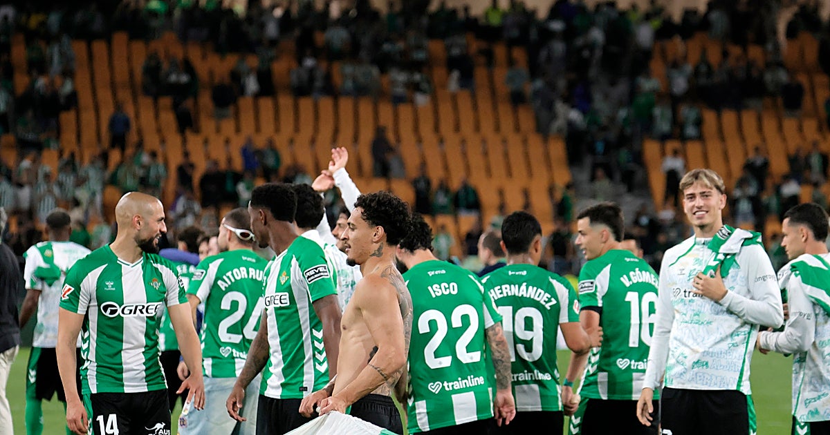 El Betis proyecta una planificación «responsable» en Champions con Pellegrini y Fajardo