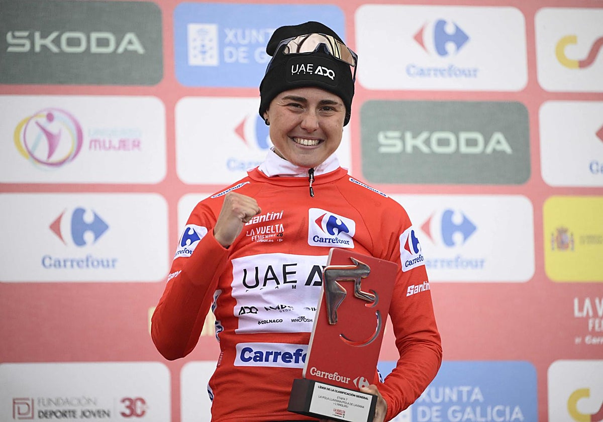 Paula Blasi, vencedora de la Vuelta a España