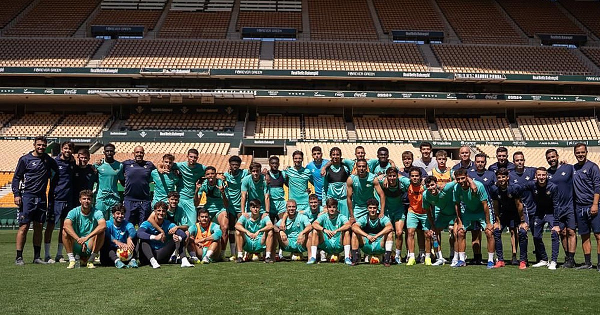 El Betis Deportivo ya trabaja en La Cartuja: «Ojalá que se llene lo máximo posible el estadio porque los necesitamos»