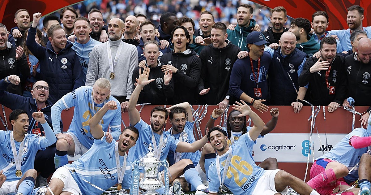 Guardiola sigue reinando en Inglaterra: el City, campeón de la FA Cup