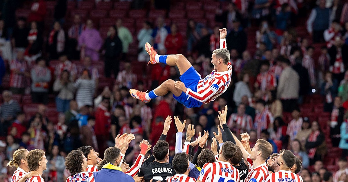 Las mejores imágenes de la despedida de Griezmann