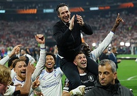 Unai Emery devuelve la gloria al Aston Villa y alcanza su repóker en la Europa League