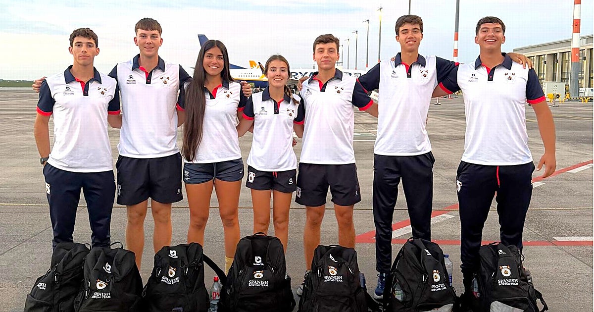 Amplia representación sevillana y andaluza en el Europeo juvenil de remo