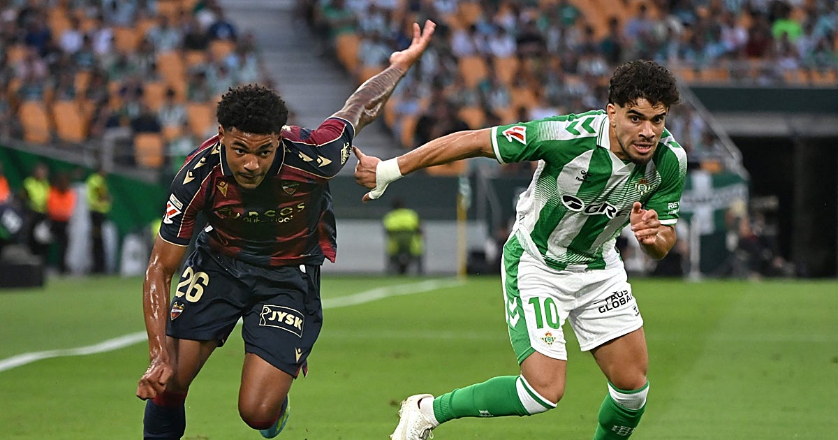 Real Betis - Levante UD, las estadísticas del partido